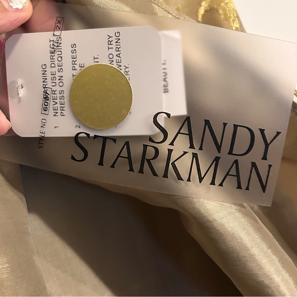 NWT Sandy Starkman Women's Tank Silk Size Top 2X - Picture 6 of 7